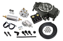 Load image into Gallery viewer, Holley Sniper EFI Stealth 4150 Master Kit - Black 550-871K fits 1952-1996 AC / Allard / American Motors - Main Product View