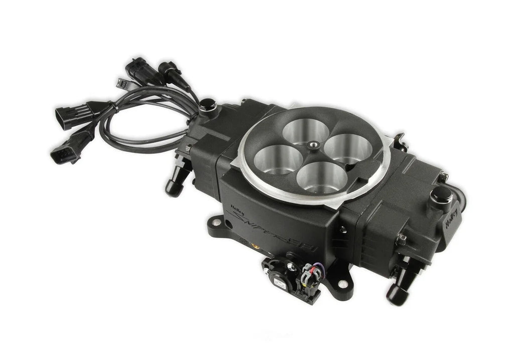Holley Sniper EFI Stealth 4150 Master Kit - Black 550-871K fits 1952-1996 AC / Allard / American Motors - Additional View 6