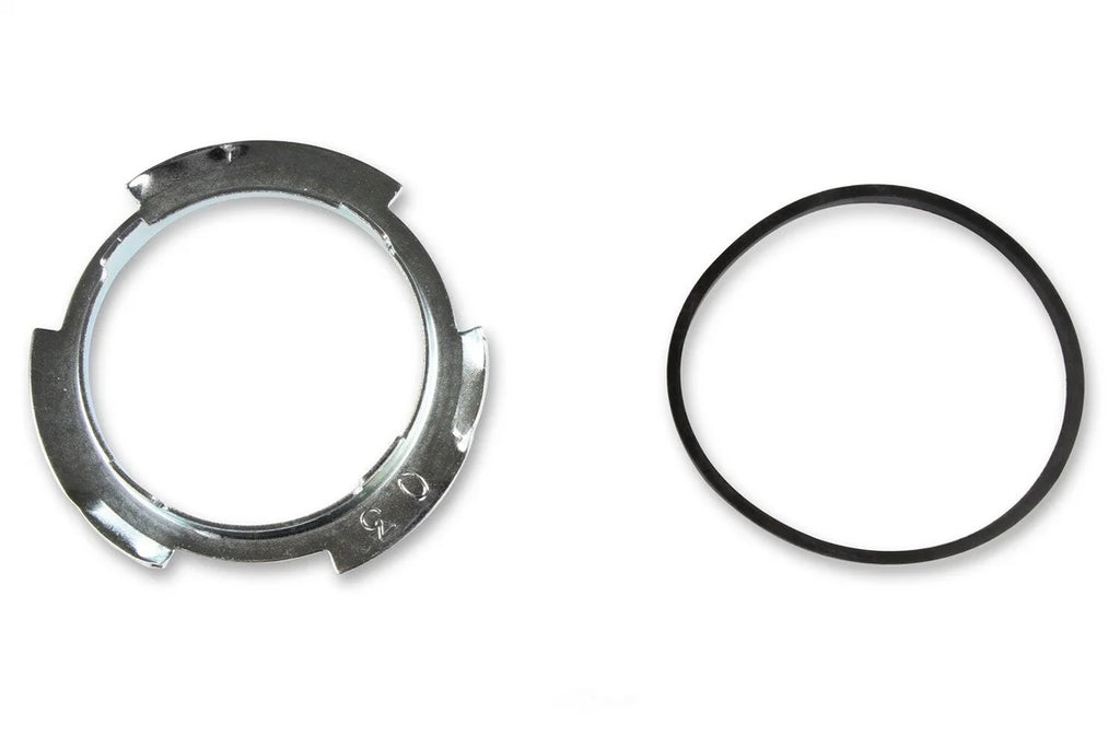 Holley Sniper EFI Stock Replacement Fuel Tank - JP1A 19-508 fits 1973-1976 Jeep CJ5 / CJ7 - Side View