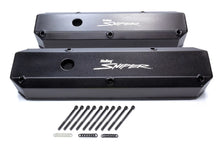 Load image into Gallery viewer, Holley Sniper Fabricated Valve Covers Tall 890003B fits 1964-1991 Sbm