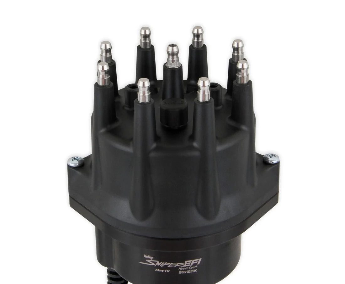 Holley Sniper HyperSpark Distributor 565-312BK fits 1971-1973 Buick Centurion / 1973 Buick Century / 1967-1973 Buick Elect...