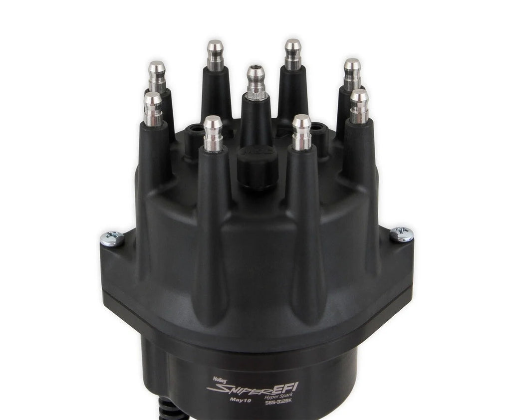 Holley Sniper HyperSpark Distributor 565-312BK fits 1971-1973 Buick Centurion / 1973 Buick Century / 1967-1973 Buick Elect...