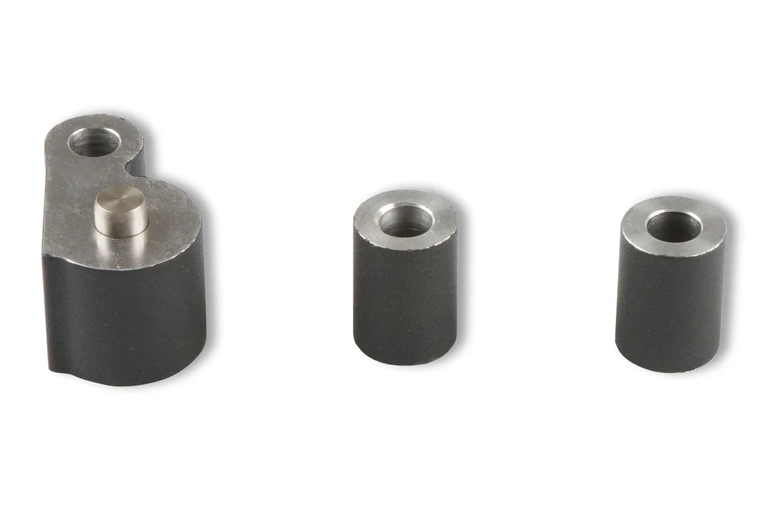 Holley Spacer Kit- Power Steering Add-on Kits GM LT4 System-Wet or Dry Sump 97-262BK - Back View