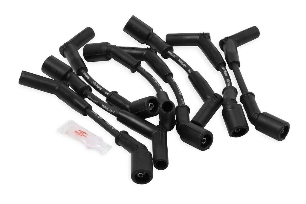 Holley Spark Plug Wire Set 45-Deg Black 561-100 fits LS 6.2L