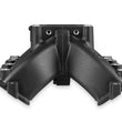 Load image into Gallery viewer, Holley Split-Design Race Intake Manifold- GM LS1/LS2/LS6 Black Finish with Fuel Rails 300-294BK - Side View