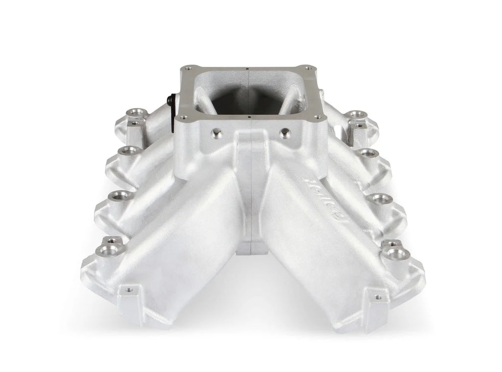 Holley Split-Design Race Intake Manifold- GM LS1/LS2/LS6 Cast Finish with Fuel Rails 300-294 - Additional View 5