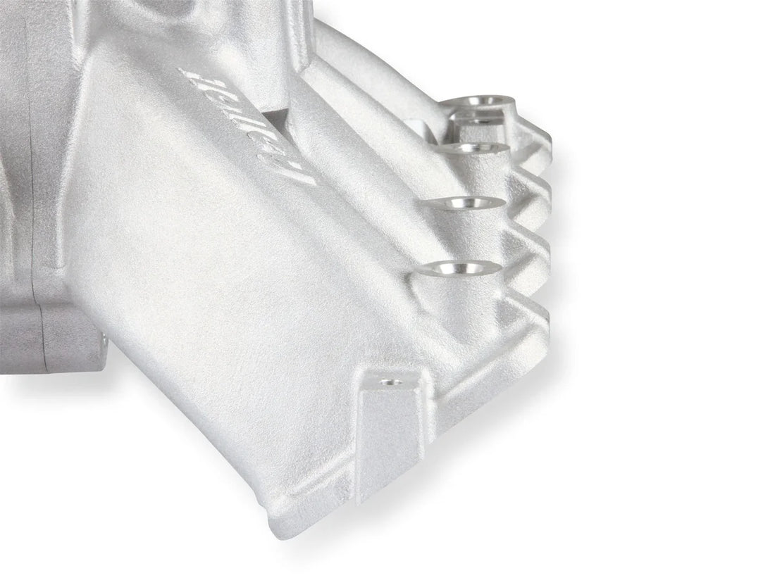 Holley Split-Design Race Intake Manifold- GM LS1/LS2/LS6 Cast Finish with Fuel Rails 300-294 - Additional View 6