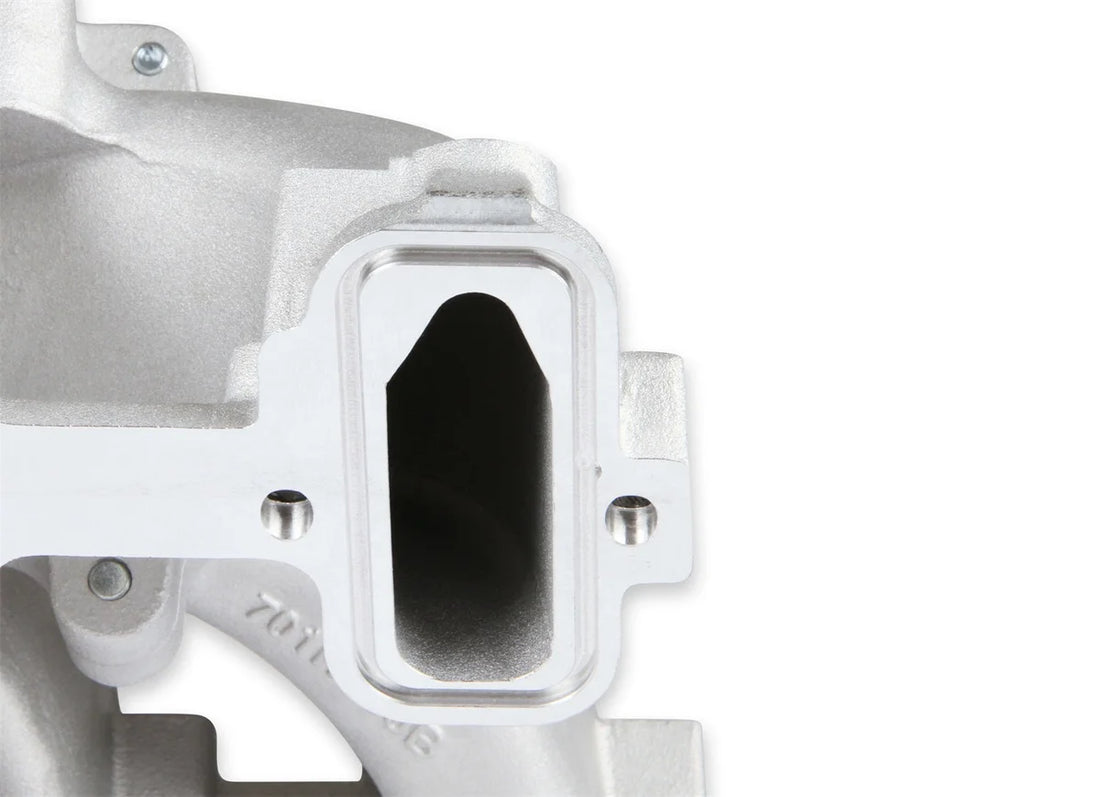 Holley Split-Design Race Intake Manifold- GM LS1/LS2/LS6 Cast Finish with Fuel Rails 300-294 - Additional View 10