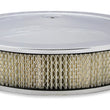 Load image into Gallery viewer, Holley Stamped Steel Air Cleaner Assembly with Paper Filter Element 120-540 - Side View