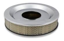 Load image into Gallery viewer, Holley Stamped Steel Air Cleaner Assembly with Paper Filter Element 120-540 - Back View
