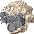 Load image into Gallery viewer, Holley - Gen V LT Engines - Standard Damper - Natural - Additional View 7