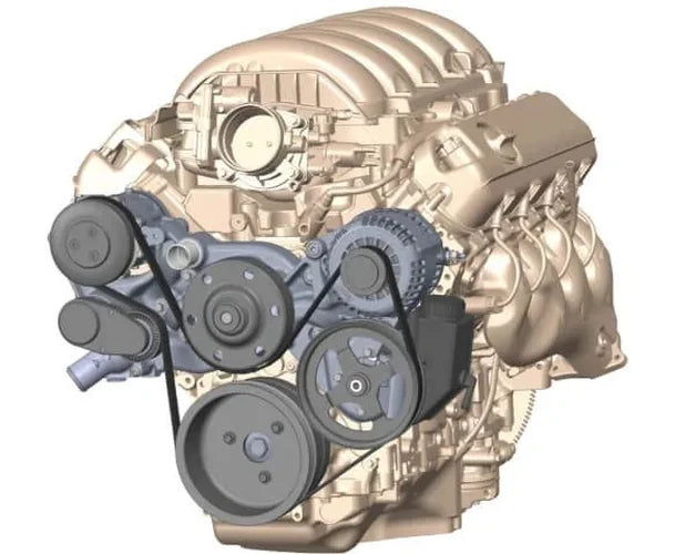 Holley - Gen V LT Engines - Standard Damper - Natural - Additional View 7