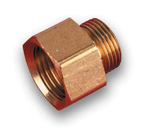 Load image into Gallery viewer, Holley Standard Fitting Tube 3/8" Thread 9/16-24 (A) x 5/8-18 (B) 26-43