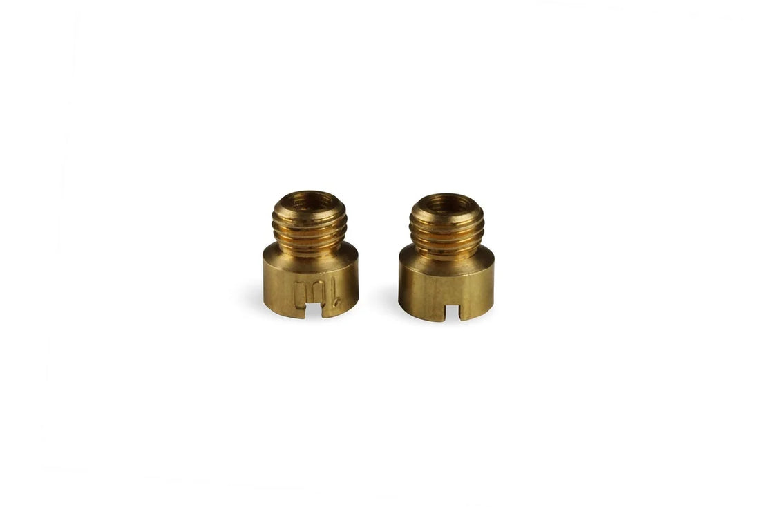 Holley Standard Main Jet, 1/4-32 Thread, .128" Jet size 122-100 - Side View