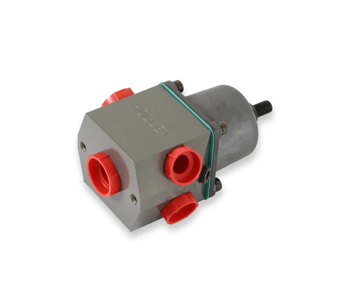 Holley Street/Strip Carbureted Applications Four PortAdjustable from 4.5 to 9 PSI - Back View