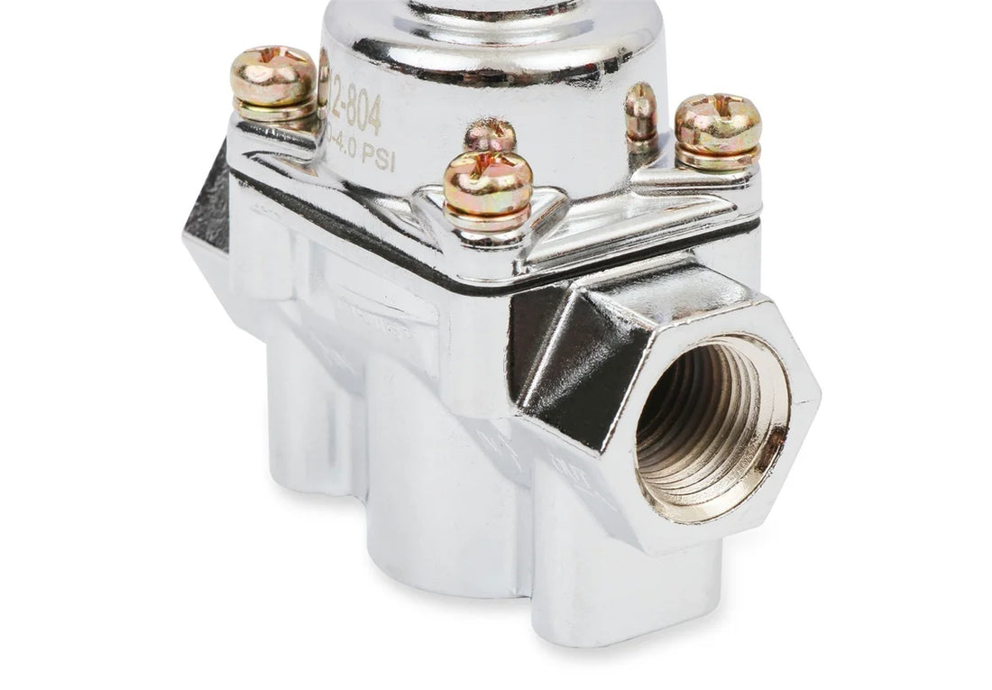 Holley Street/Strip Carbureted Applications  Two Port Adjustable from 1 to 4 PSI 12-804 - Installation View