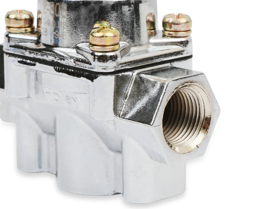 Holley Street/Strip Carbureted Applications  Two Port Adjustable from 4.5 to 9 PSI 12-803 - Installation View