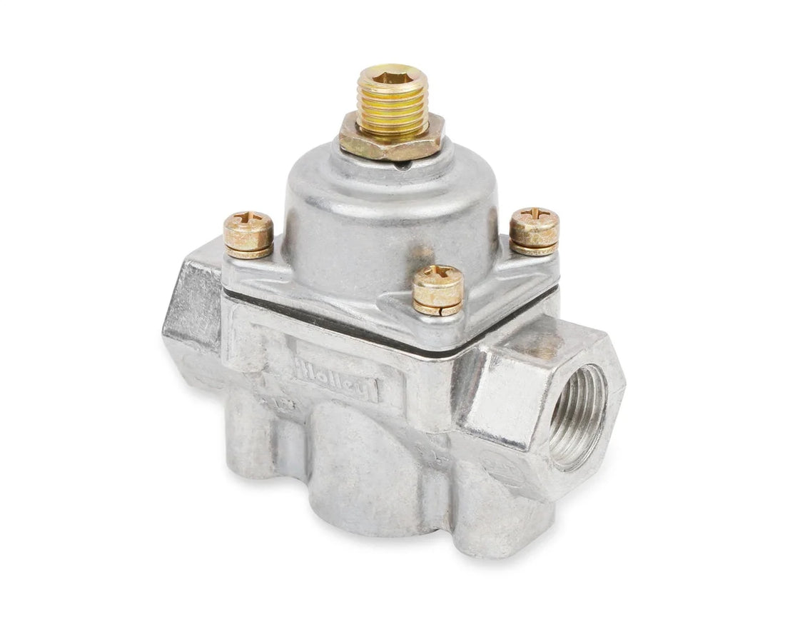 Holley Street/Strip Carbureted Applications  Two Port Adjustable from 4.5 to 9 PSI 12-803BP - Side View