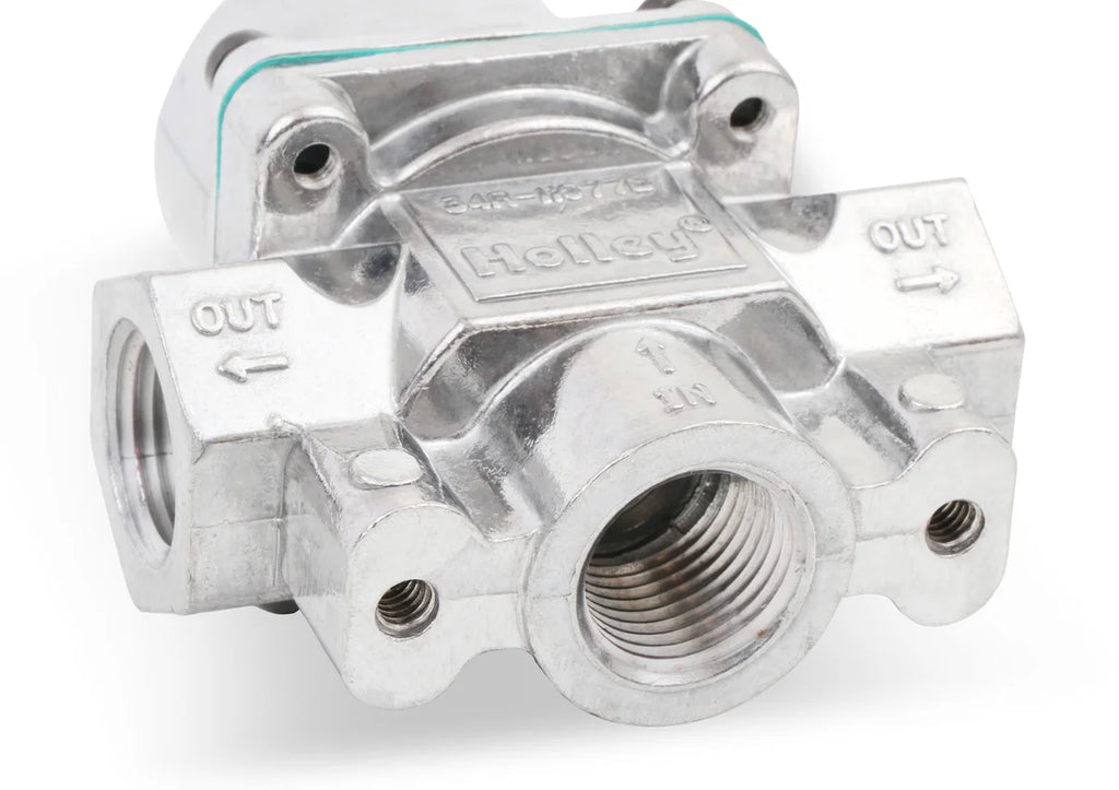 Holley Street/Strip Carbureted Applications Two PortAdjustable from 4.5 to 9 PSI 12-704 - Additional View 6