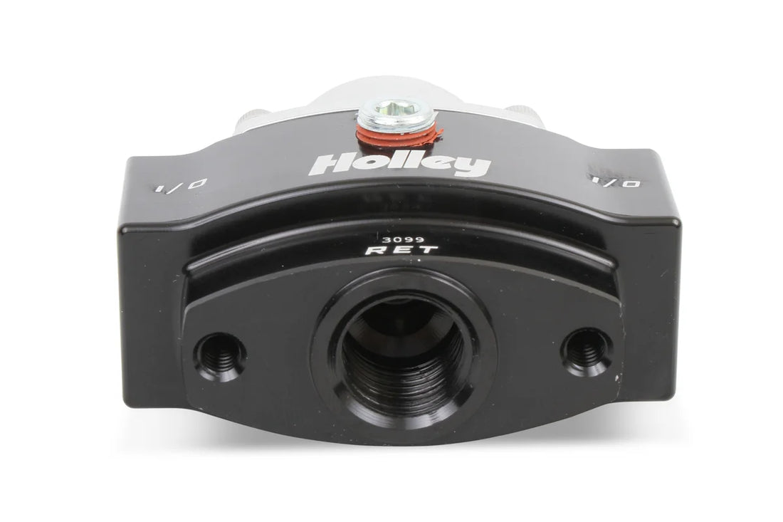 Holley Street/Strip Carbureted Applications Two PortAdjustable from 4.5 to 9 PSI - Back View