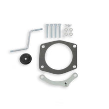 Load image into Gallery viewer, Holley Style DBW Throttle Body - Cotton Gauze Element 120-521 fits LS3 - Back View