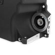 Load image into Gallery viewer, Holley Swap Oil Pan - Black - Most Front Clearance 302-3BK fits 1963-2006 Buick / Chevrolet / Ford - Back View