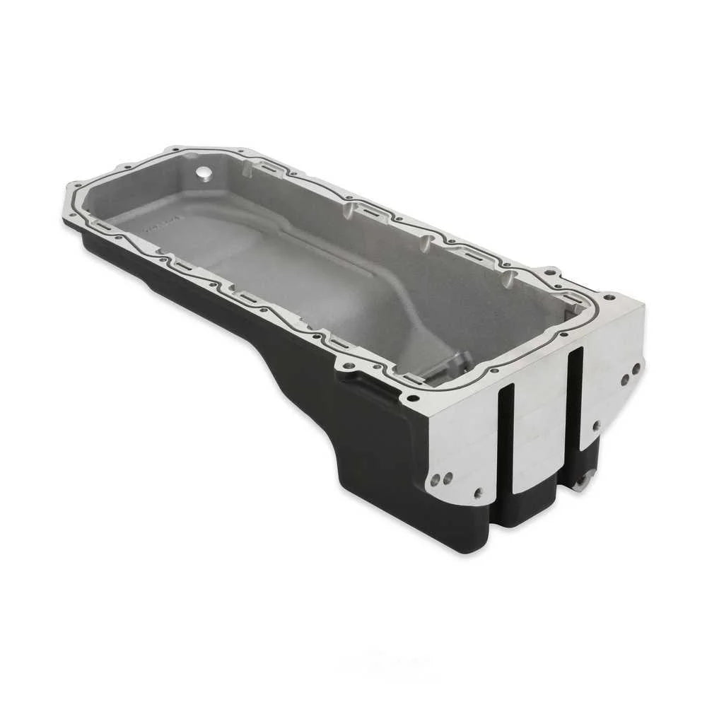 Holley Swap Oil Pan - Rear-Sump - Black - VVT 302-76BK fits 1972-2004 Chevrolet / Dodge / GMC - Additional View 6