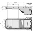 Load image into Gallery viewer, Holley Swap Oil Pan - Rear-Sump - Black - VVT 302-76BK fits 1972-2004 Chevrolet / Dodge / GMC - Additional View 10