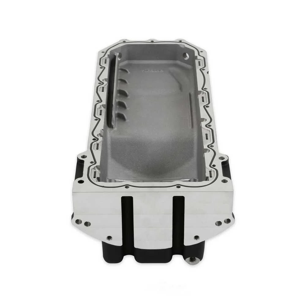 Holley Swap Oil Pan - Rear-Sump - Black - VVT 302-76BK fits 1972-2004 Chevrolet / Dodge / GMC - Additional View 13
