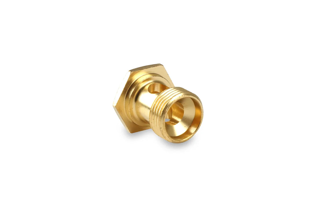 Holley Swivel Fitting Hose 5/16" Thread 9/16-24 26-25 - Detail View