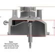 Load image into Gallery viewer, Holley Tall LS Valve Covers w/ Coil Mounting Posts, Cast Aluminum - Natural Cast Finish 241-110 - Detail View