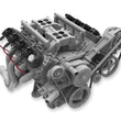 Load image into Gallery viewer, Holley Tall LS Valve Covers w/ Coil Mounting Posts, Cast Aluminum - Satin Black Finish 241-112 - Detail View