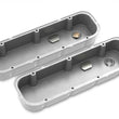 Load image into Gallery viewer, Holley Tall M/T Valve Covers for Big Block Chevy Engines - Natural Cast Finish 241-150 - Side View