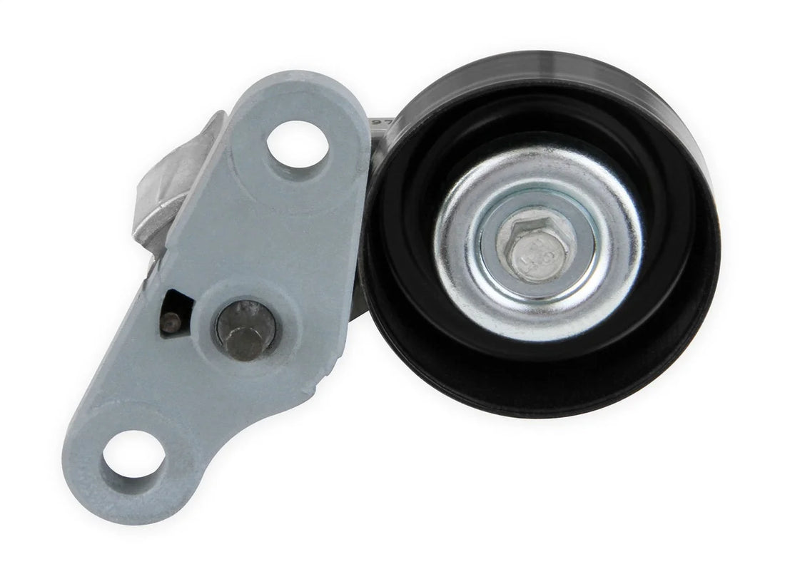 Holley Tensioner Assembly - for Low-Mount A/C 97-156 - Back View