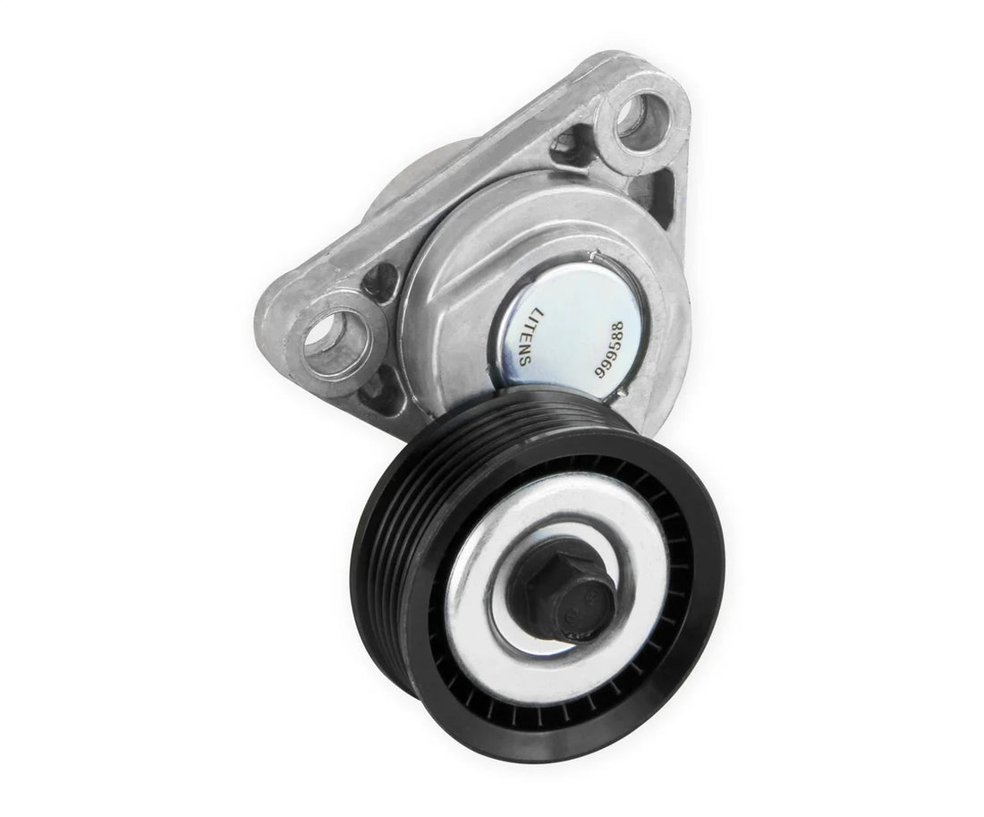 Holley Tensioner Assembly w/ Grooved Pulley 97-151 - Installation View