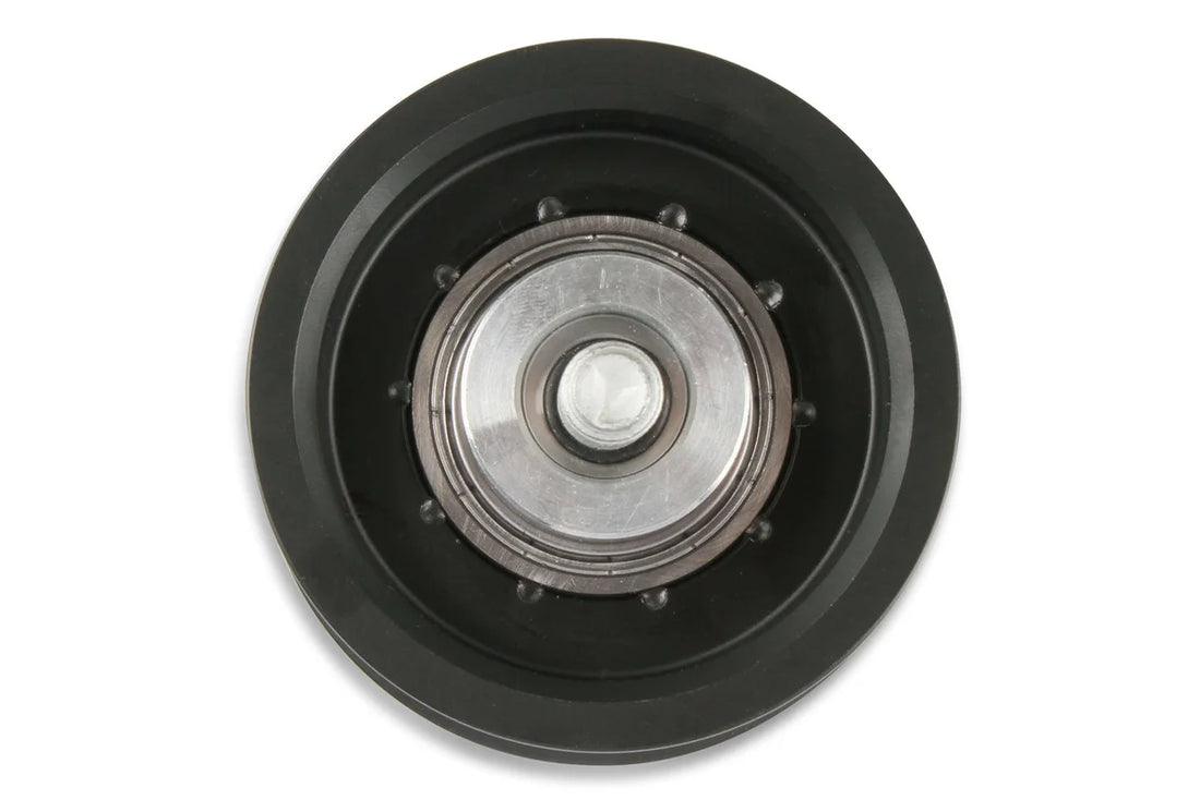 Holley Tensioner Assembly with grooved pulley LT5 97-265 - Side View
