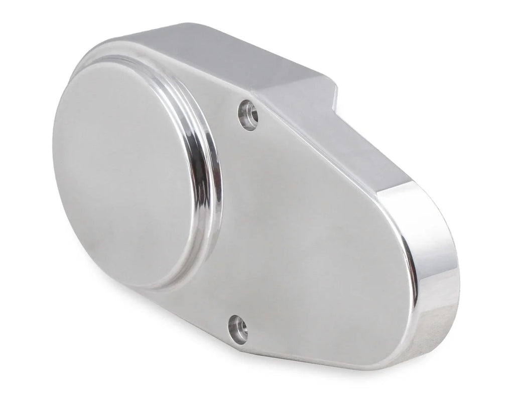 Holley Tensioner Cover Polished 97-157 - Detail View