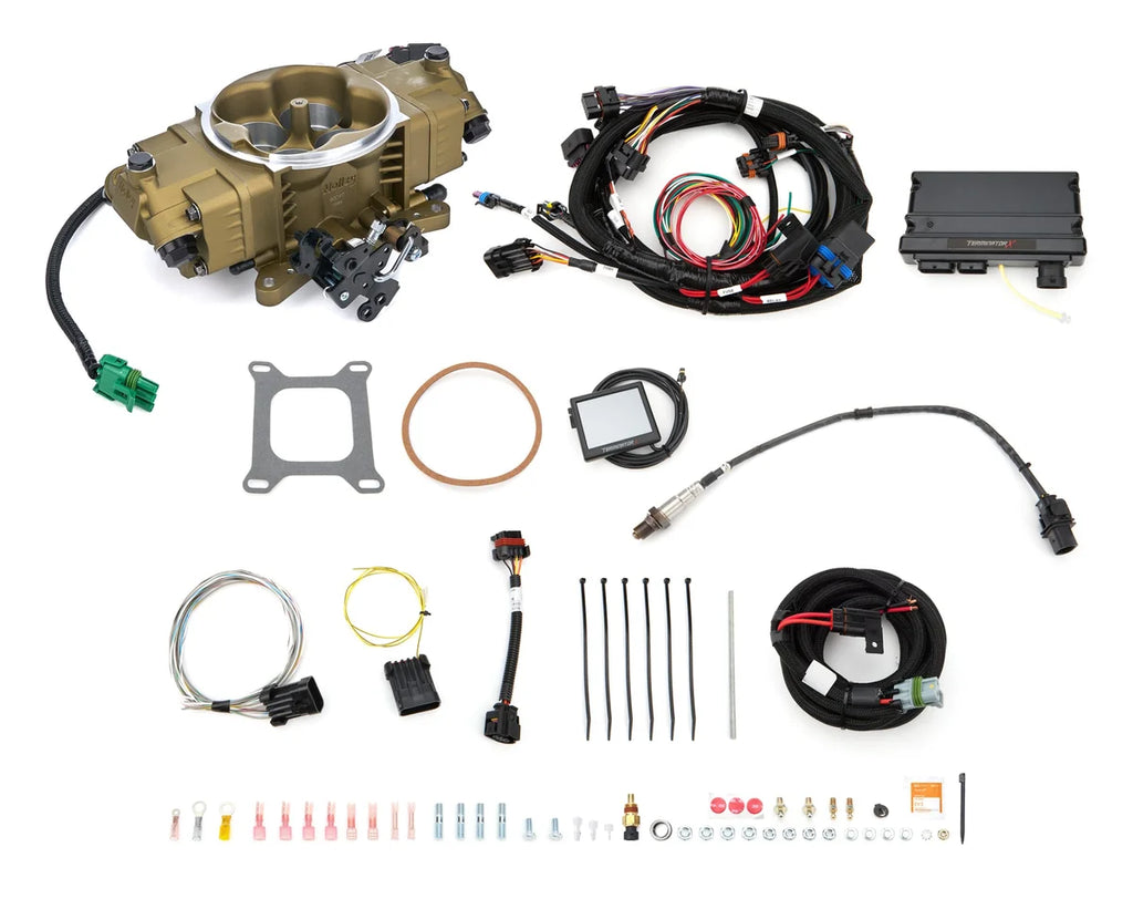 Holley Terninator X Stealth EFI System 4150 - Gold 550-1003