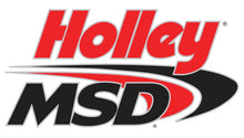 Load image into Gallery viewer, Holley The Holley/MSD Logo Decal; Red, Black &amp; White. 3.5&quot; x 7&quot; 36-417