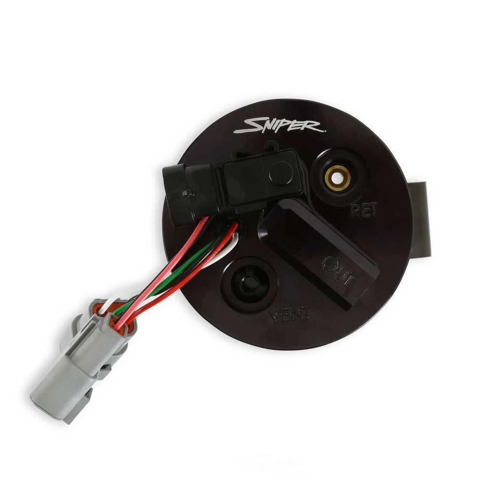 Holley Twin 340 LPH Pump Module 12-364 fits 1998-2002 Chevrolet Camaro / Pontiac Firebird - Side View