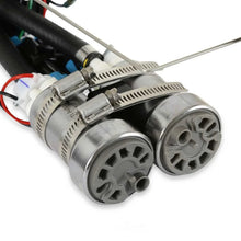 Load image into Gallery viewer, Holley Twin 450 LPH Pump Module 12-365 fits 1998-2002 Chevrolet Camaro / Pontiac Firebird - Side View