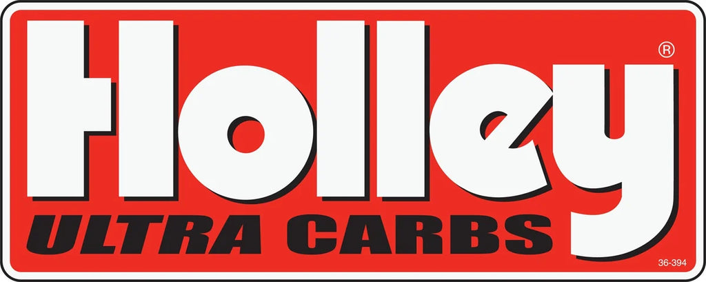Holley ULTRA Carbs Decal - 9.5" x 3.75" 36-394 - Main Product View