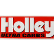 Load image into Gallery viewer, Holley ULTRA Carbs Decal - 9.5" x 3.75" 36-394 - Back View