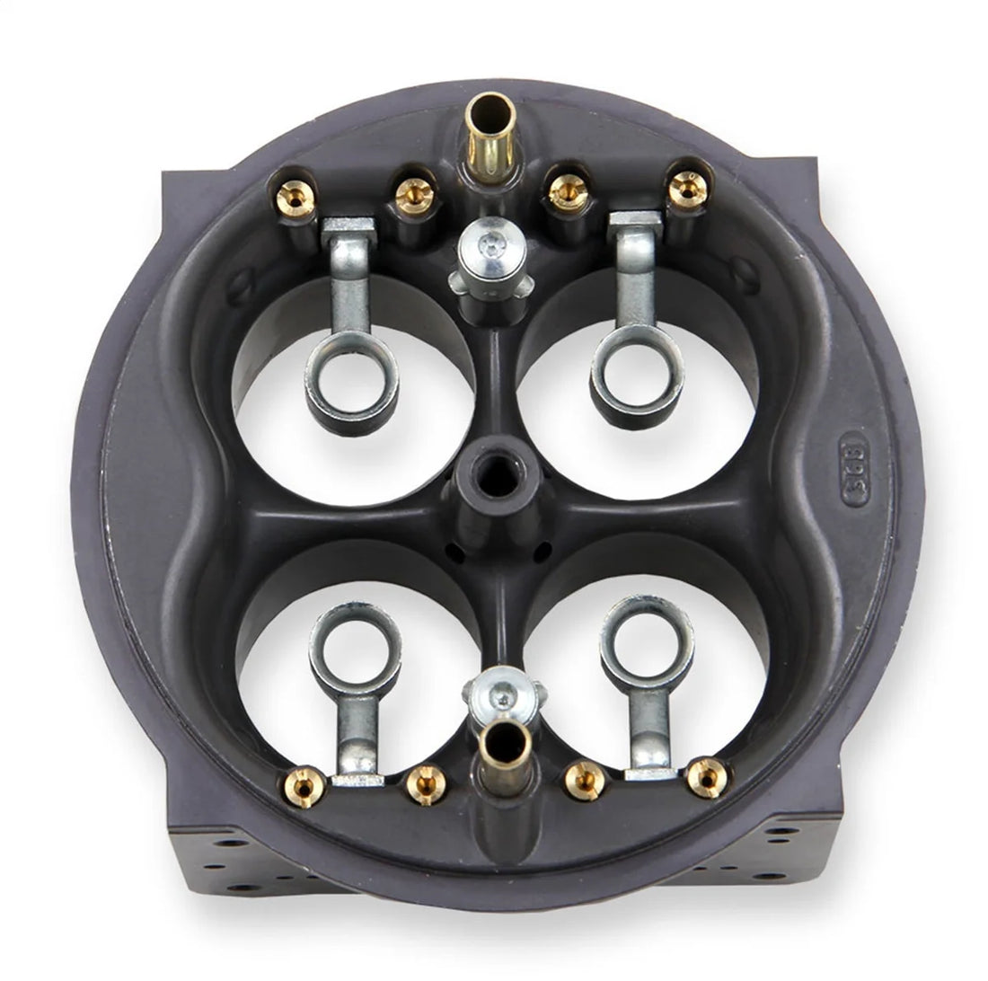 Holley Ultra XP Replacement Main Body 650 CFM HC Gray 134-322 - Side View
