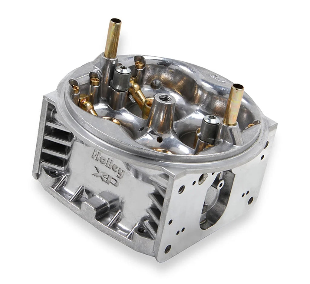 Holley Ultra XP Replacement Main Body 650 CFM Shiny 134-312 - Main Product View
