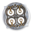 Load image into Gallery viewer, Holley Ultra XP Replacement Main Body 650 CFM Shiny 134-312 - Side View