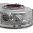 Load image into Gallery viewer, Holley Vortec/Small Block Chevy Cast Aluminum Timing Chain Cover - Natural Finish - Back View