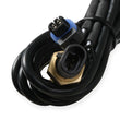 Load image into Gallery viewer, Holley Water temperature - Standard 2-1/16" size - 120°-260° - Black Face - Black Bezel 26-602 - Installation View