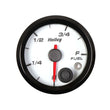 Load image into Gallery viewer, Holley White Face 2-1/16" Fuel Level Gauge-Holley logo 26-614W - Main Product View