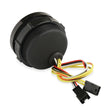 Load image into Gallery viewer, Holley White Face 2-1/16" Fuel Level Gauge-Holley logo 26-614W - Detail View